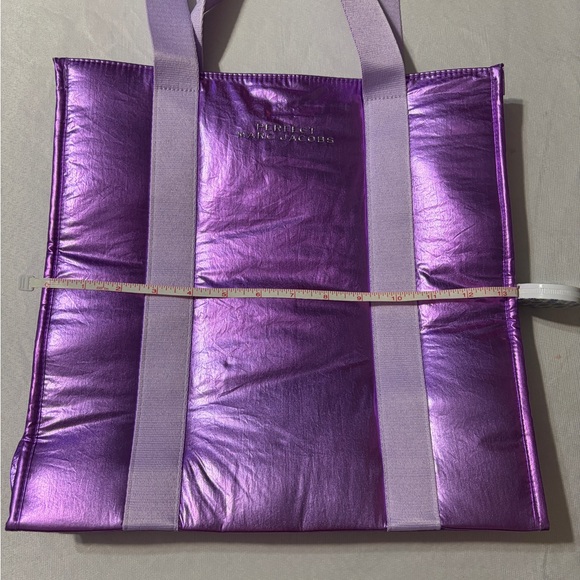 Marc Jacobs Shiny Purple Tote Bag - Picture 10 of 15